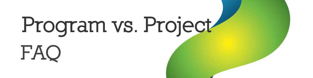 Program vs. Project